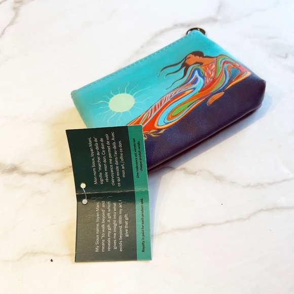 Coin Purse "Mother Earth" by Maxine Noel NWT - Picture 4 of 6